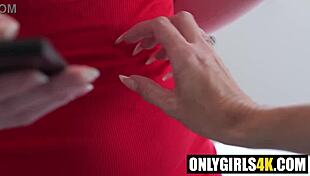 Harley Love and Gigi Dior's milf photoshoot turns into taboo pussy eating and cunilingus lick fest