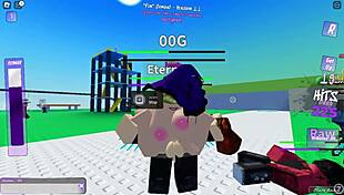 player goes all out dominating roblox match