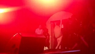 Lady Gaga's Revealing Strip Tease Show