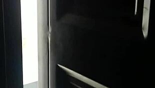 Cuckold Husband Watches Rough Doggy Creampie in His Wife's Pussy Outside