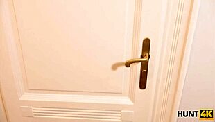 hunt4k guy pays friend's gf for desk pussy licking and milf action while he watches