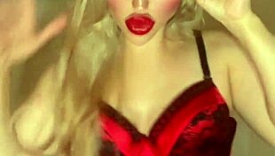 Goddess belly dancer dominates haters with huge belly tease