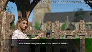 i slip into translucydity's shemale roleplay craving her small tits and cock in this crossdressing play ending one