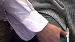 Seduced busty jogging wife into hardcore cowgirl doggy creampie