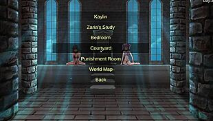 enslaved futanari dreams in bondage realms gameplay with justice sleeping cute