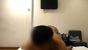 Uncut thai milf fucked hard sweating wildly
