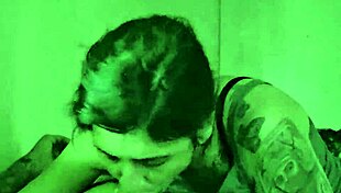 Autumn Sunshine Devours Massive Monster Cock with Sloppy Sucking Action