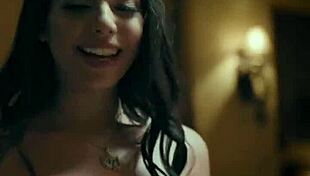 stepmom fingers and licks teen stepdaughter pussy while milf friends watch taboo lesbian action