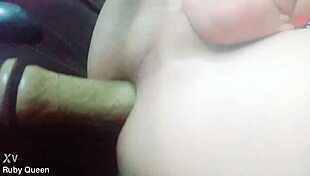 Hot Ladyboy Ruby Queen Anal Penetration Closeup
