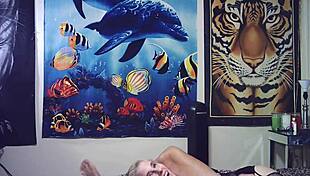 behind scenes porn shoot wrestling matches end in hot blowjob action