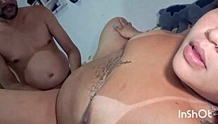 bbw latina fist fucks fat pussy with full hand inside