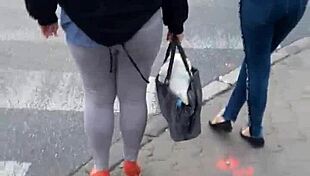 Raw Candid Street Voyeur Captures Hidden Ass Views