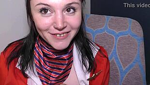 oh man british porn lexi lush's uniform amateur bj on big black cock feels insanely good