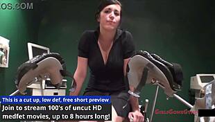 ever wonder how embarrassing a gyno exam gets tina lee comet with doctor tampa and nurse angel rose??