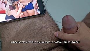 CORNO JERKS OFF WATCHING PREGNANT WIFE FUCK STUD