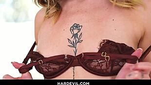 Petite Chanel Camryn, don't you love how she teases and strokes two throbbing monster cocks before deepthroating them in lingerie POV?