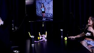 flor de damiana GETS NAUGHTY in interview with vovô moai PART 6 on sheer red