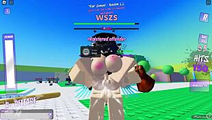 player goes all out dominating roblox match