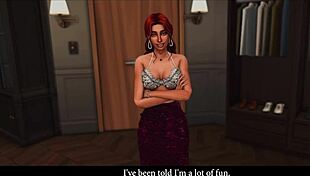 Shemale bride pounds stepdaughter's fiance ass before wedding vows sims 4