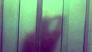 Panicked Sexy Shower Girl Reveals Nude Boobs Hairy Tits Bathing