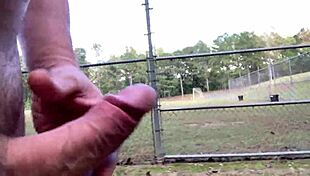 clitlicker662 slurps sloppy pussy outdoors in homemade solo fun