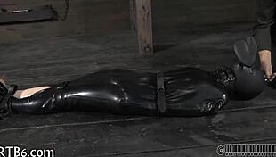 angel endures intense caning punishment in session