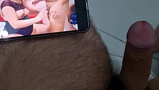 CORNO JERKS OFF WATCHING PREGNANT WIFE FUCK STUD