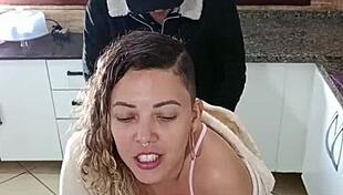 stepdad sneaks up for my secret licking surprise