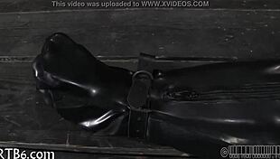 angel endures intense caning punishment in session