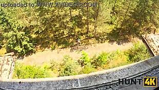 Stripped cute czech babe in abandoned spot for hardcore cash sex