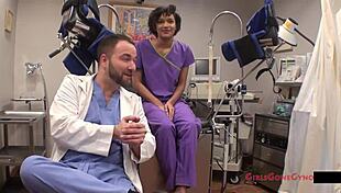 curious about jackie banes' secret gyno exam by nurse lilith rose on hidden hospital cam?