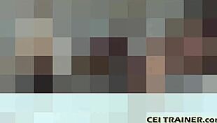 you stroke hard as i command milking every cum drop for cei