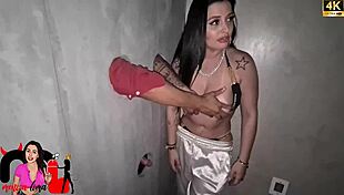 safada gets pussy pounded hard at gloryhole by old cock