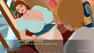 horny curvy cheating wife masturbates pussy then fucks young stud secretly