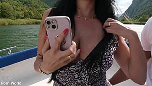 anissa kate craves bbc captain's huge cock for wild interracial threesome pounding