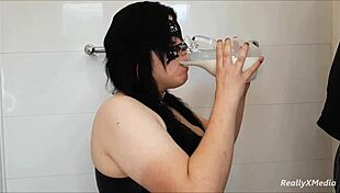 curvy teen slut kathy milk 😩 gagging on deepthroat puke vomit face fuck!! 🤮💦