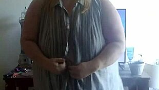 Big Tits Rip Out During Wild Striptease!