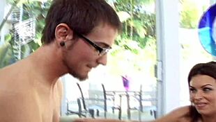 Bailey Brooks Brunette Craves Pussy Eating Before Hardcore Shaved Fuck and Facial Cumshot