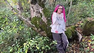 rough outdoor spanking teen pussy fuck cum mouth squirt closeup