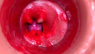 close up pov monster cock creampie fucks deep into vagina cervix