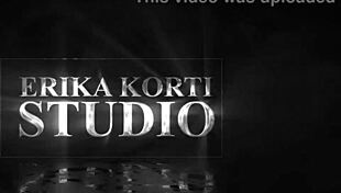 Pixie pink first double anal piss from five monster cocks gaping