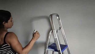 new house prank tossing cockroach on my girlfriend