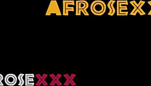 Chubby Ebony Big Donk Curves Riding Huge Cock, Cum Dripping on Natural Tits and Ass