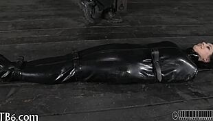 angel endures intense caning punishment in session