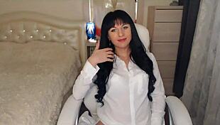 helga and jessy share the sweetest lingerie tease with perky nipples and stockings