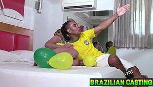 watching brazil game then fucking hot blonde evy kethlyn post-win feels amazing