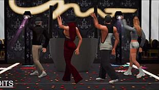 Shemale bride pounds stepdaughter's fiance ass before wedding vows sims 4