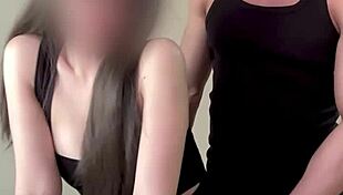 petite oriental teen rides cock then takes cum load on small tits