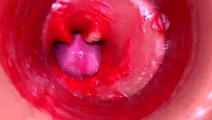 close up pov monster cock creampie fucks deep into vagina cervix