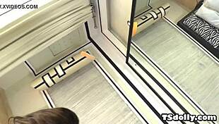 Latina Shemale Bianca Hills Boldly Rides Thick Cock Wildly